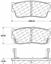 Disc Brake Pad Set CE 105.04180