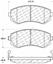 Disc Brake Pad Set CE 105.04220