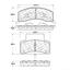 Disc Brake Pad Set CE 105.04590