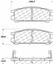 Disc Brake Pad Set CE 105.04711