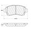 Disc Brake Pad Set CE 105.04760