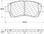 Disc Brake Pad Set CE 105.04761