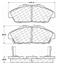 Disc Brake Pad Set CE 105.04960