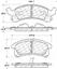 Disc Brake Pad Set CE 105.05060