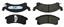 Disc Brake Pad Set CE 105.05060