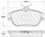 Disc Brake Pad Set CE 105.05420