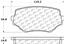 Disc Brake Pad Set CE 105.06800