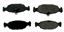 Disc Brake Pad Set CE 105.06881