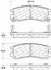 Disc Brake Pad Set CE 105.07140