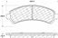 Disc Brake Pad Set CE 105.07260