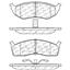 Disc Brake Pad Set CE 105.07300