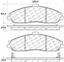 Disc Brake Pad Set CE 105.07310