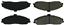 Disc Brake Pad Set CE 105.07310