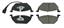 Disc Brake Pad Set CE 105.07681