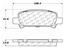 Disc Brake Pad Set CE 105.07700