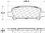 Disc Brake Pad Set CE 105.07701