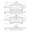 Disc Brake Pad Set CE 105.07910