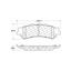 Disc Brake Pad Set CE 105.07920