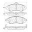 Disc Brake Pad Set CE 105.07970