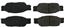 Disc Brake Pad Set CE 105.08050