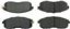 Disc Brake Pad Set CE 105.08153