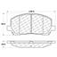 Disc Brake Pad Set CE 105.08840