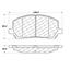 Disc Brake Pad Set CE 105.08840