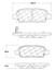 Disc Brake Pad Set CE 105.09052