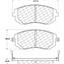 Disc Brake Pad Set CE 105.09290