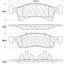 Disc Brake Pad Set CE 105.09340