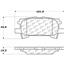 Disc Brake Pad Set CE 105.09960