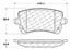 Disc Brake Pad Set CE 105.10180