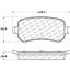 Disc Brake Pad Set CE 105.10210