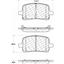 Disc Brake Pad Set CE 105.10280