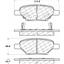 Disc Brake Pad Set CE 105.10330