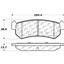 Disc Brake Pad Set CE 105.10360