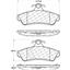 Disc Brake Pad Set CE 105.10480