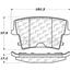 Disc Brake Pad Set CE 105.10572