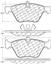 Disc Brake Pad Set CE 105.10611