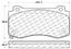 Disc Brake Pad Set CE 105.11490