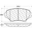 Disc Brake Pad Set CE 105.11790