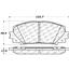 Disc Brake Pad Set CE 105.11840