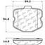 Disc Brake Pad Set CE 105.11851