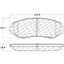 Disc Brake Pad Set CE 105.11880