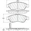 Disc Brake Pad Set CE 105.11950