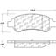 Disc Brake Pad Set CE 105.12230