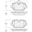 Disc Brake Pad Set CE 105.12260