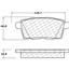 Disc Brake Pad Set CE 105.12590