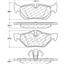 Disc Brake Pad Set CE 105.12670