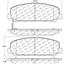 Disc Brake Pad Set CE 105.12860